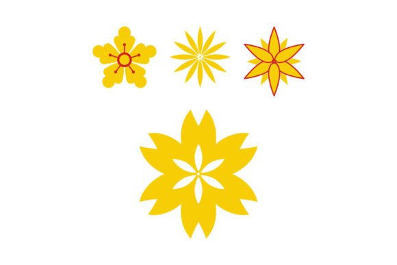 Download Decorative Floral Blossom Elements Vecto - Blossom elements Collection